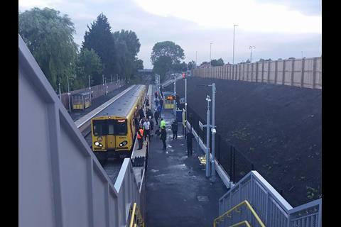 Trains began calling at the new Maghull North station on the Ormskirk branch of Merseyrail’s Northern Line on June 18.